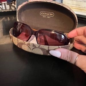 Coach Sunglasses with butterflies